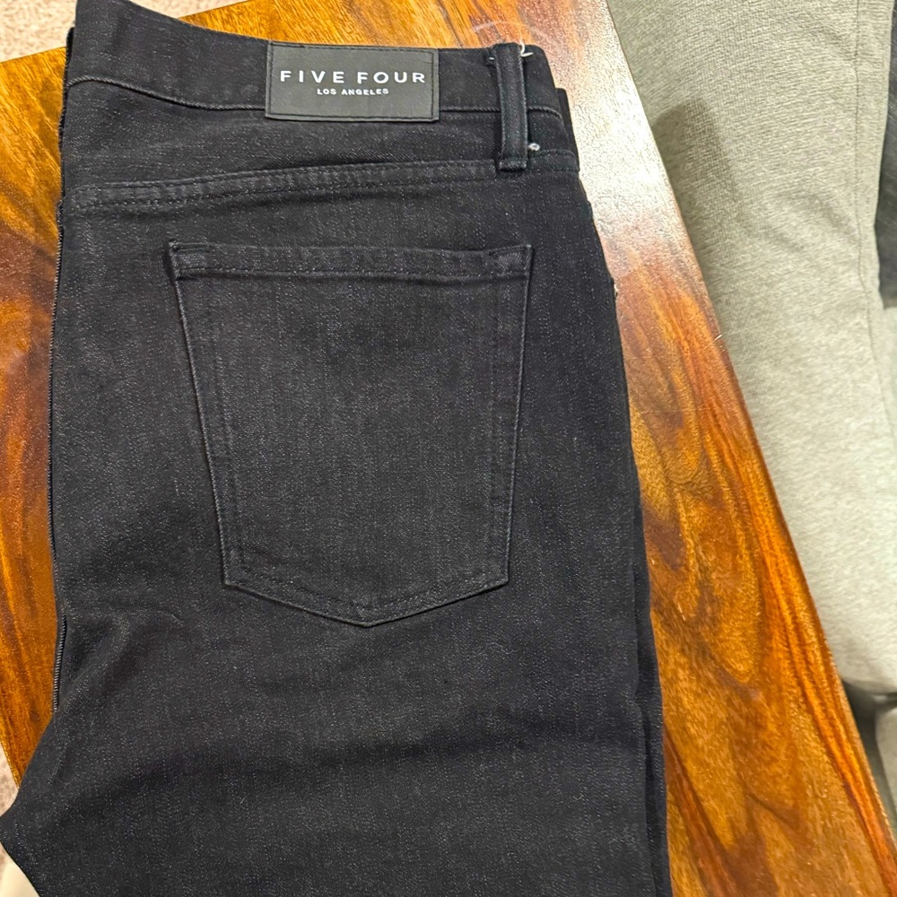 Men’s Black Five Four Jeans 36 Straight